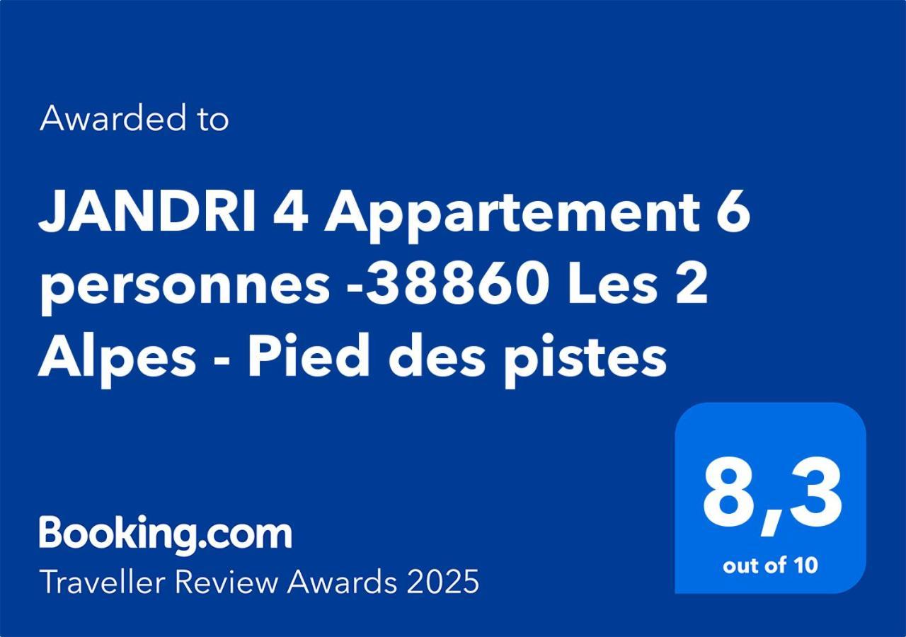 Jandri 4 Appartement 6 Personnes -38860 Les 2 Alpes - Pied Des Pistes Les Deux Alpes Exteriér fotografie